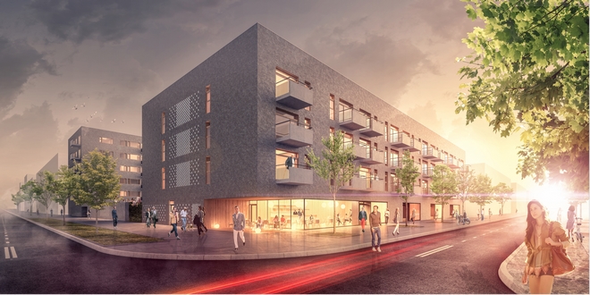 Nowe Żerniki - praca konkursowa Projekt Praga